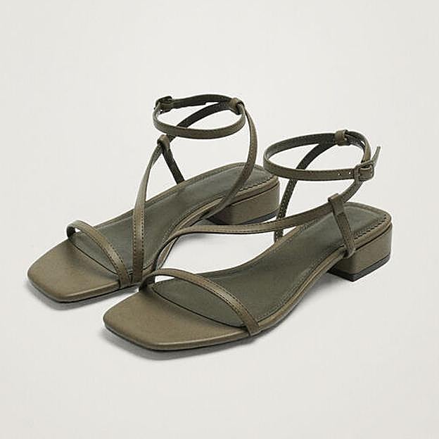 Las sandalias de Parfois que ha llevado Verónica Díaz.