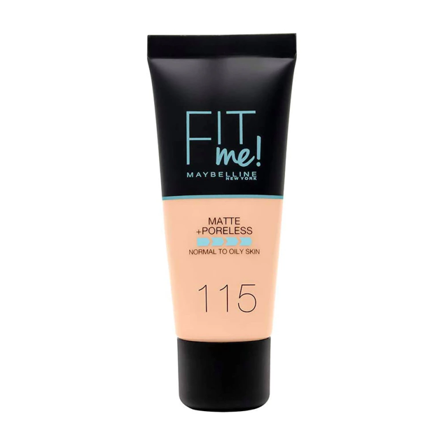 Calca tu tono y tu textura para un resultado sublime y homogéneo con la nueva fórmula de Maybelline New York y su producto Fit Me. Precio: 6,59 €.