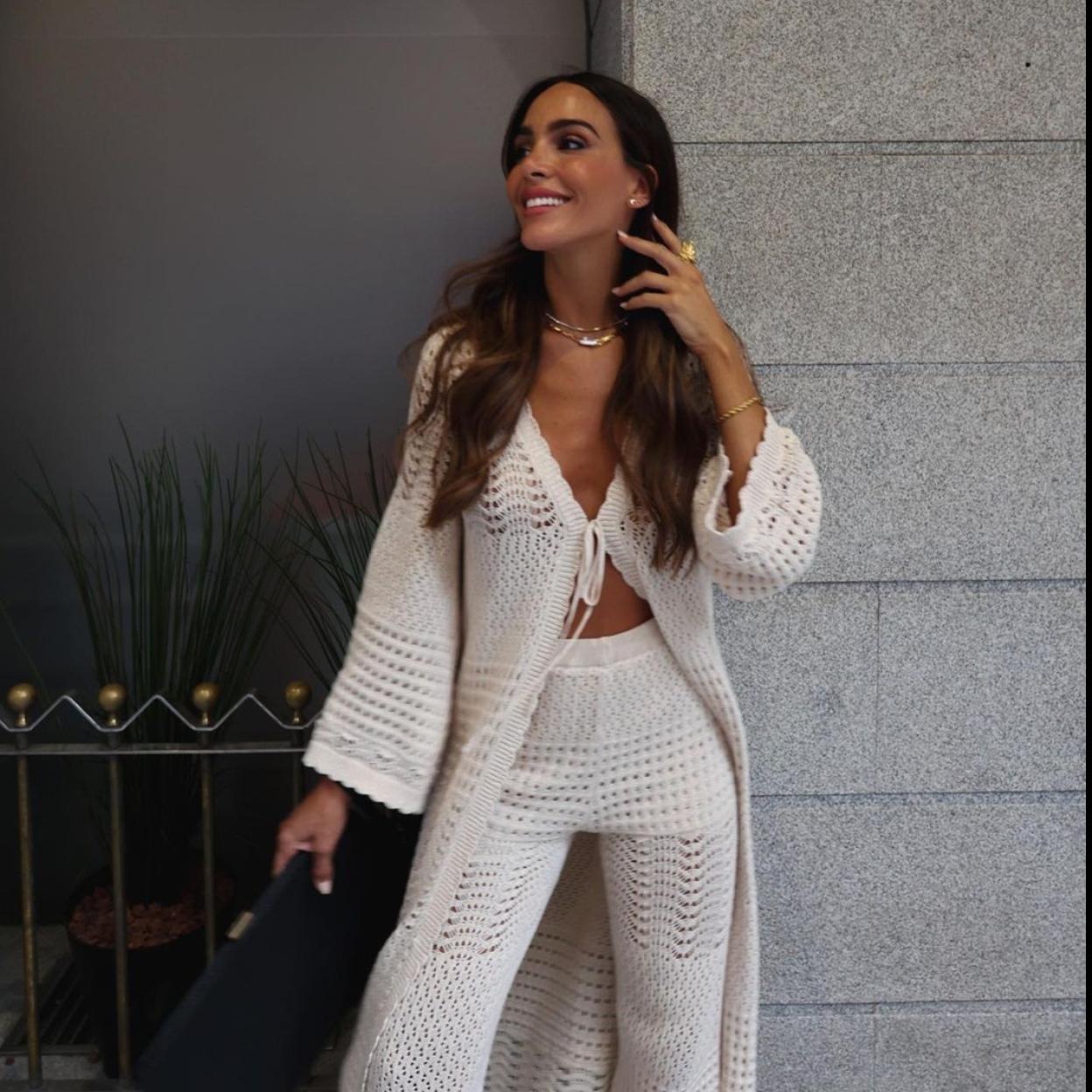 Rocío Osorno ha presumido en Instagram de este cárdigan tan bonito.