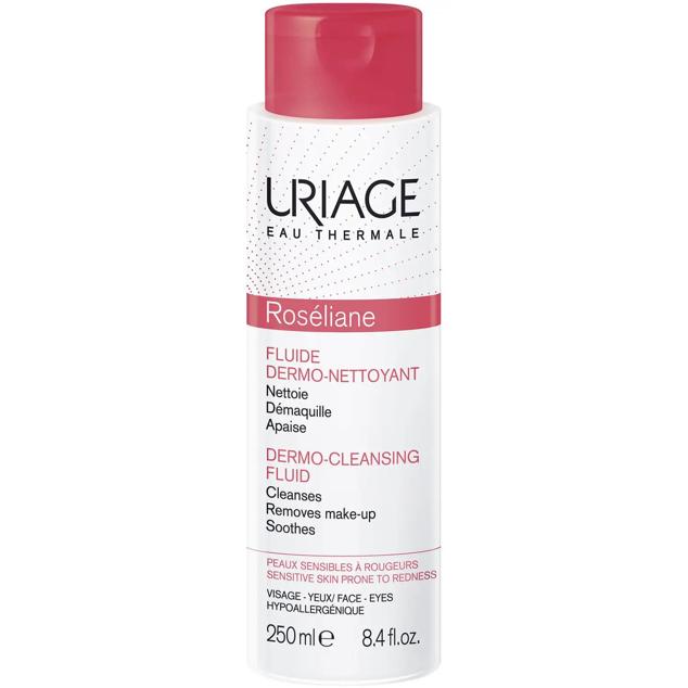 Toda la línea de Roséliane de Uriage está dedicada al cuidado de las pieles más sensibles. Este limpiador con extractos vegetales y manteca de karité elimina las impurezas sin tener que aclarar el rostro. 