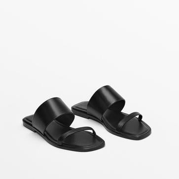 Imagen secundaria 1 - De piel, cómodas y súper versátiles: así son las sandalias de Massimo Dutti que arrasarán este verano porque son preciosas