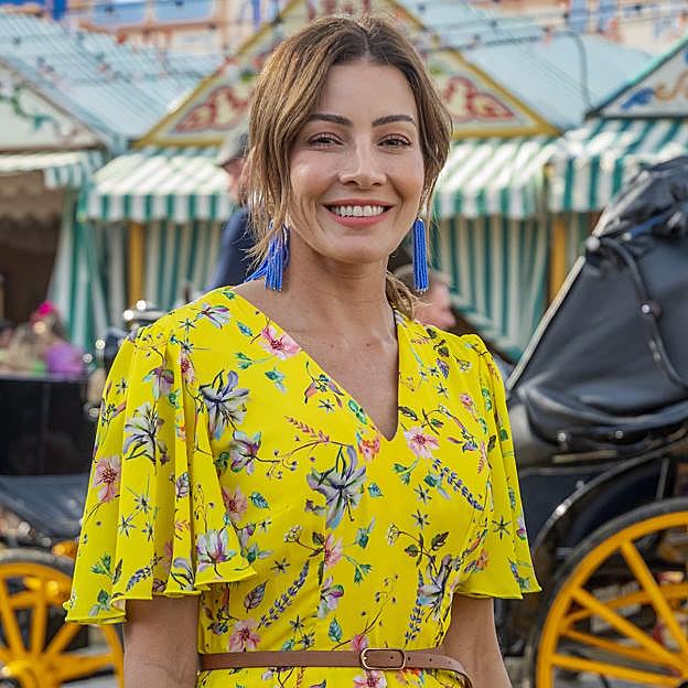 Virginia Troconis tiene el vestido blanco de encaje más bonito con el que triunfar seguro este verano