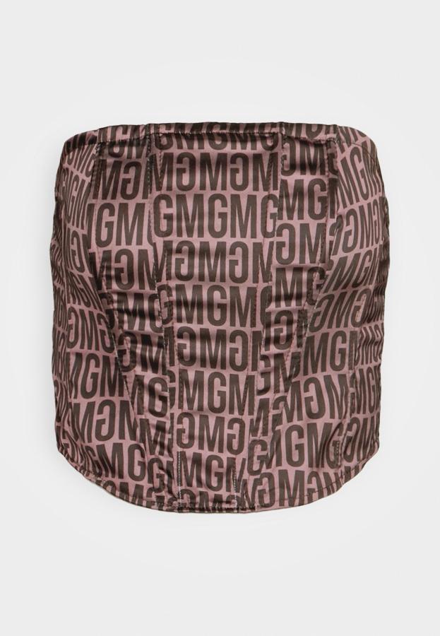 El top estilo corsé perfecto de Missguided para las amantes de la logomanía. Precio: 20,89 €.