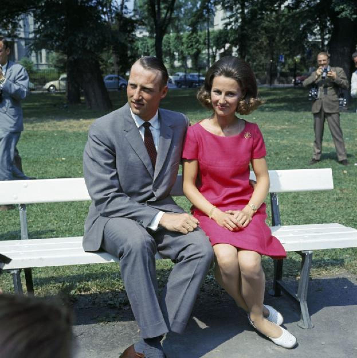 Sonia y Harald de Noruega