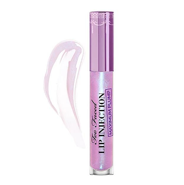 El Lip Injection Maximum Plump lila.