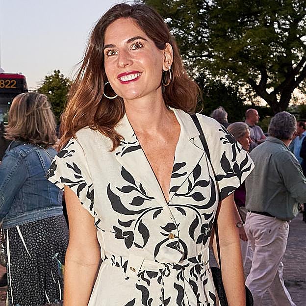 El vestido largo de flores made in Spain de Lourdes Montes que favorece muchísimo y que consigue el look de verano perfecto