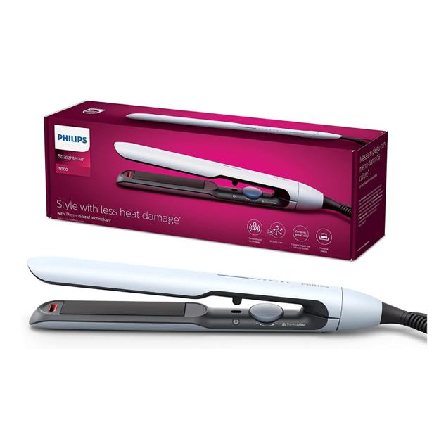 La tecnología ThermoShield te permite moldear tu pelo con menos daños por calor y el potente sensor de calor regula la temperatura para conseguir un alisado uniforme y obtener siempre resultados elegantes y suaves. Precio: 39,99 euros (precio habitual: 54,99 euros). Cómpralo aquí