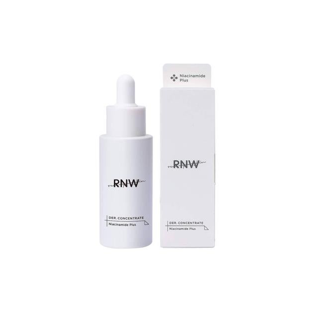 El Concentrate Niacinamide Plus Serum de RNW está enriquecido con ceramida y multipéptido.  Cómpralo aquí