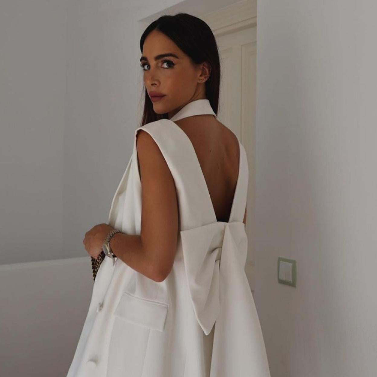 Rocío Osorno con un look de Zara.