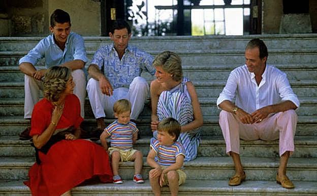 Las vacaciones de los príncipes de Gales en Mallorca parecían idílicas.