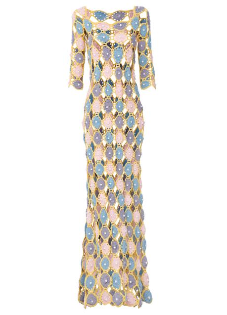 Imagen - El vestido de Laura Matamoros cuesta 375 euros.