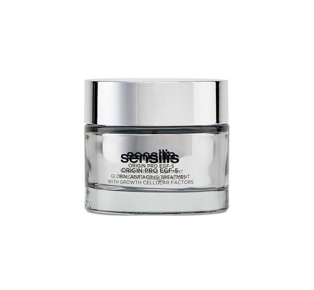 La Origin Pro EGF5 de Sensilis es un tratamiento rejuvenecedor global que actúa sobre todo los signos de la edad.  Cómpralo aquí