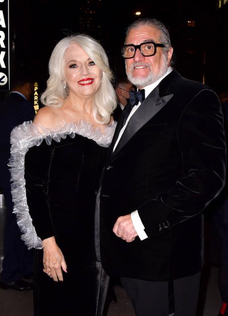 Imagen - Junto a su marido, Joseph Germanotta, en el estreno de La casa Gucci en Nueva York, en noviembre del año pasado.