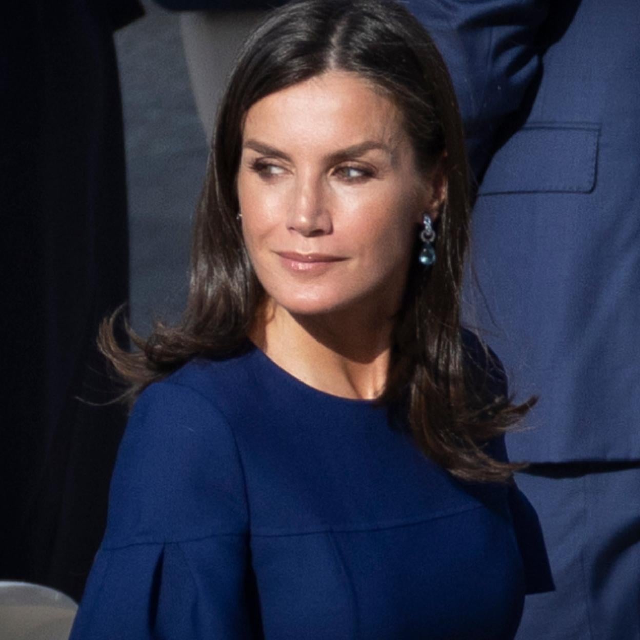 La reina Letizia en su última aparición pública.