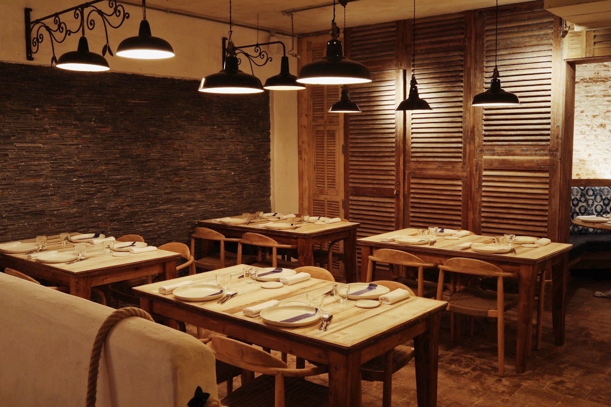 El comedor del Cadaqués, que además cuenta con varios privados.