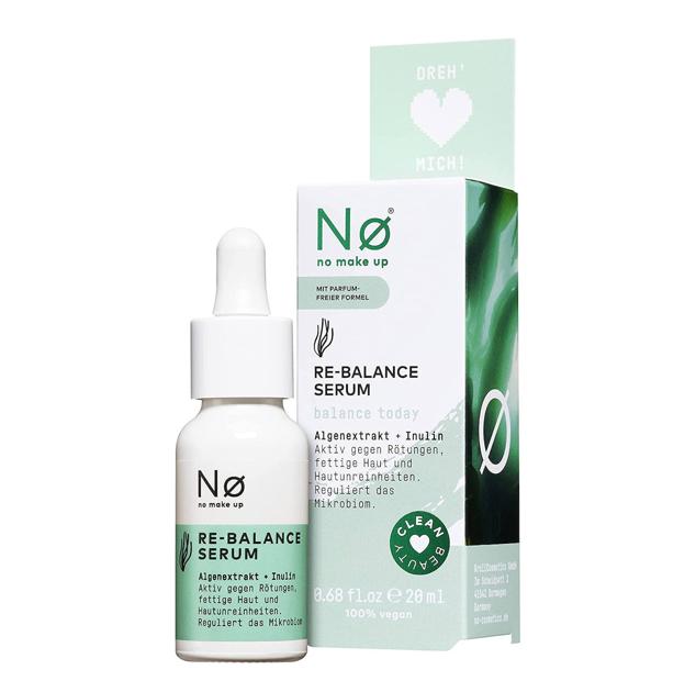 El Re Balance Serum de Nø ayuda a equilibrar la microbiota de la piel y a combatir su envejecimiento.  Cómpralo aquí