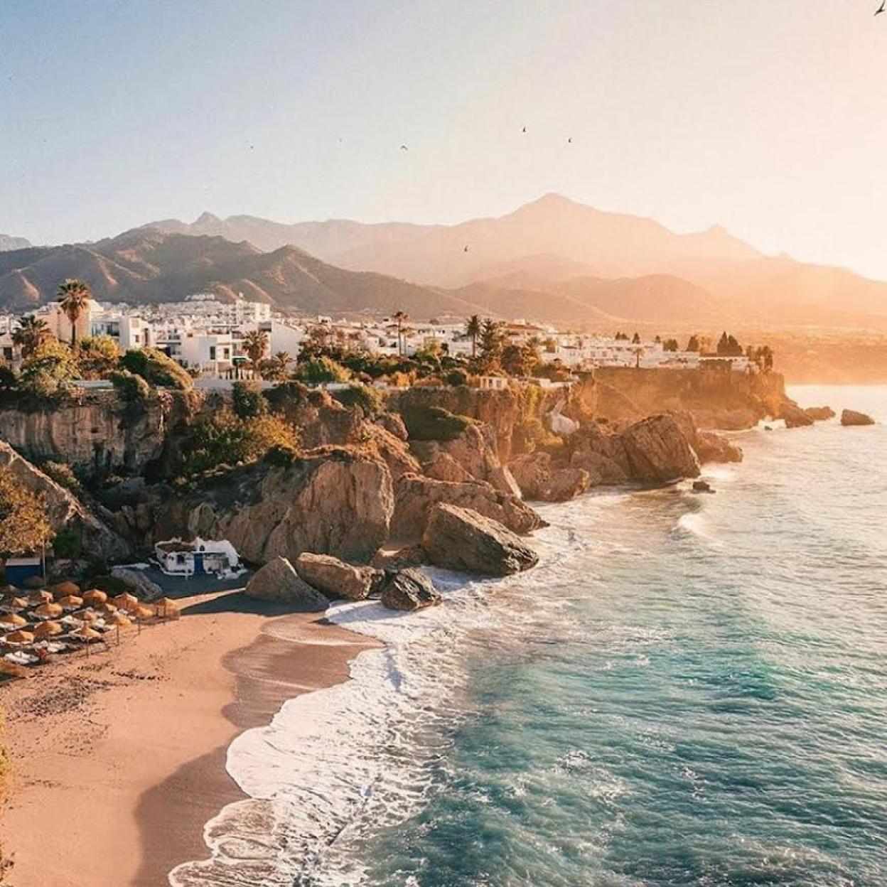 Playa de Nerja.