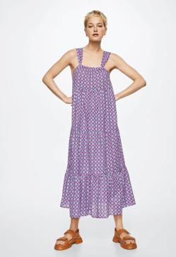 Imagen secundaria 2 - El vestido estampado de Mango de rebajas que todo el mundo no para de comprar