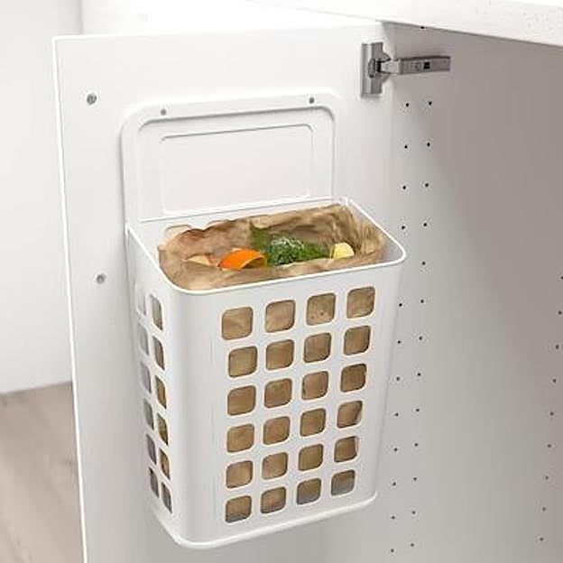 Una basura perfecta para poner dentro de un cajón y no tener a la vista.