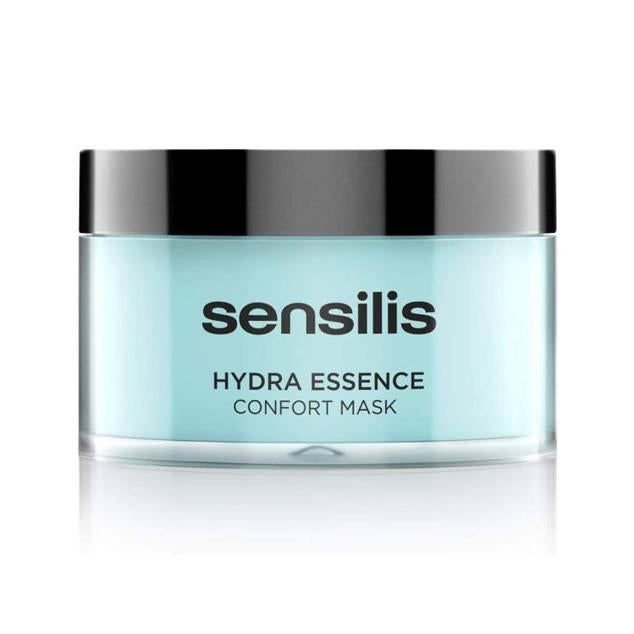 Hydra Essence Confort Mask de Sensilis es una mascarilla ultra hidratante y refrescante que revitaliza, repara y protege la piel, aumentando también su elasticidad, brillo y uniformidad. Está formulada con ácido hialurónico, aloe vera, centella asiática, extracto de avena, granada y vitamina E, que en conjunto rellenan, alisan, alivian, regeneran el daño e iluminan el rostro. Cómpralo aquí
