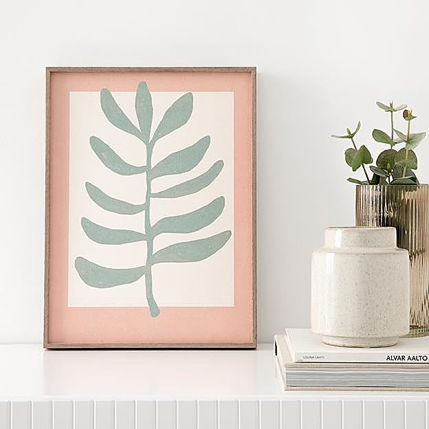 Las láminas son magníficas para animar cualquier rincón.