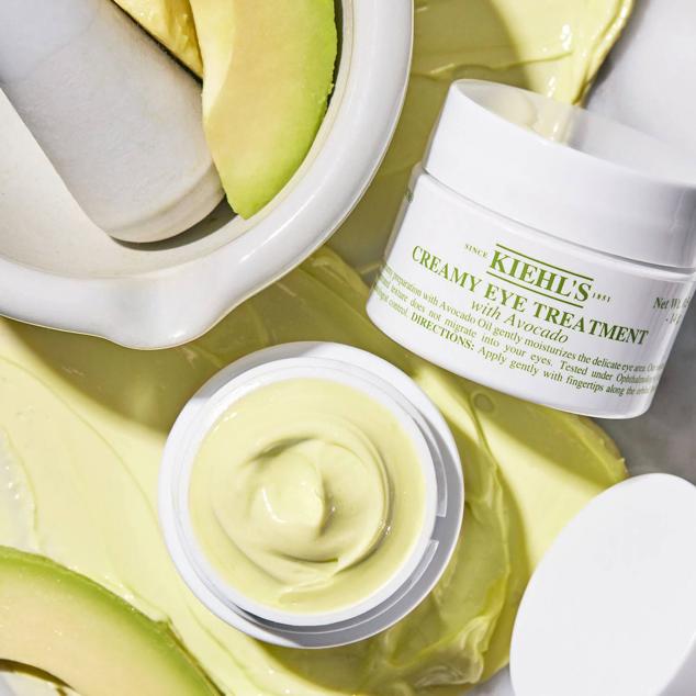 El Creamy Eye Treatment with Avocado de Kiehl's ha sido formulado con aguacate y manteca de karité.