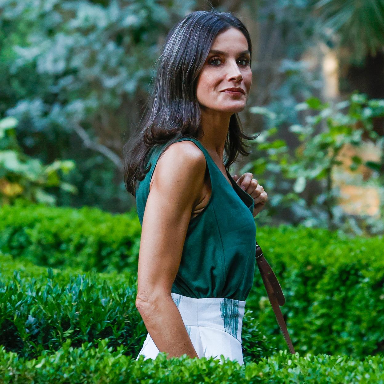 La reina Letizia en Mallorca.