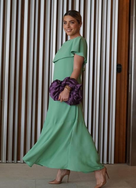 Imagen - Natalia Cebrián vestida con bolsito de Laia Alen, para el desfile de ES Fascinante.