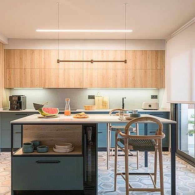 Apuesta por los detalles en la cocina para darle un toque moderno y atemporal.