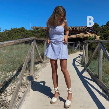 Imagen secundaria 1 - Las influencers con las alpargatas de crochet.