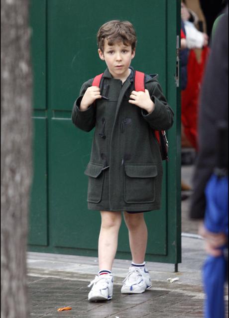 Imagen - Felipe Juan Froilán, a la salida del colegio. Foto: Gtres