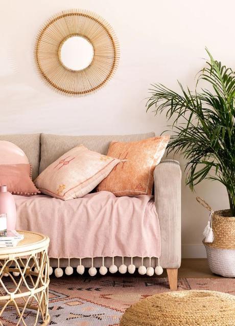 Imagen - La mezcla de estilos y colores es la bae para decorar siguiendo las directrices de estilo boho.