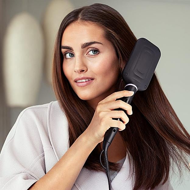 Cepillo para alisar el cabello de Philips.
