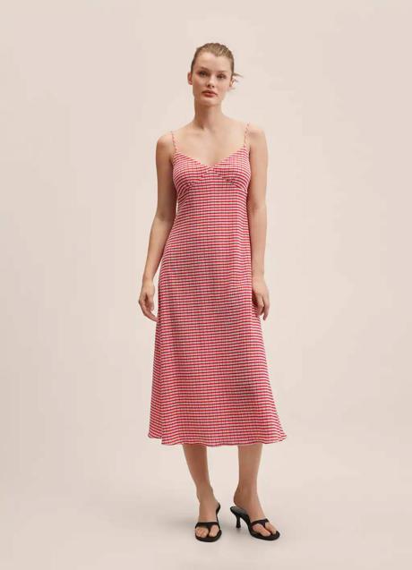 Imagen - El vestido de cuadros vichy en rojo