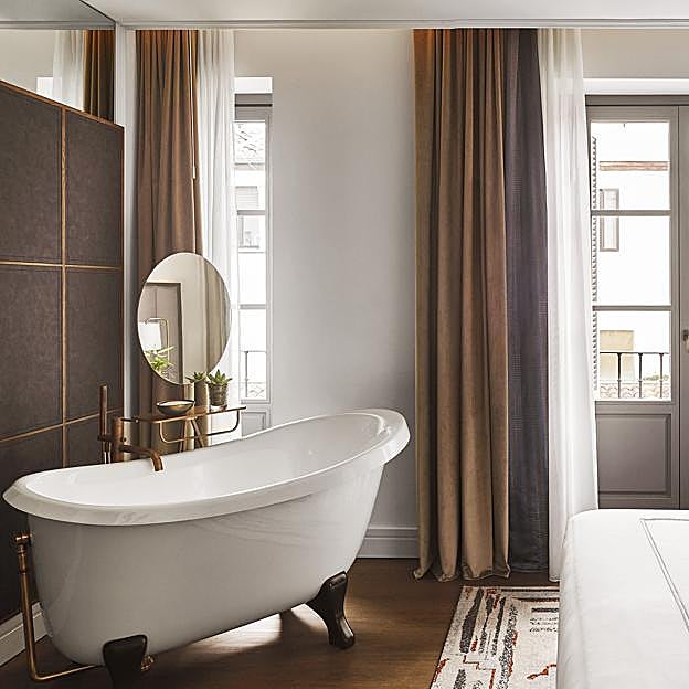 Interior de una de las habitaciones del Gran Hotel Inglés.