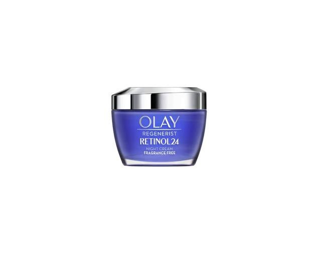 La Regenerist Retinol24 de Olay combina el retinol con vitamina B3 para dejar la piel radiante.  Cómpralo aquí