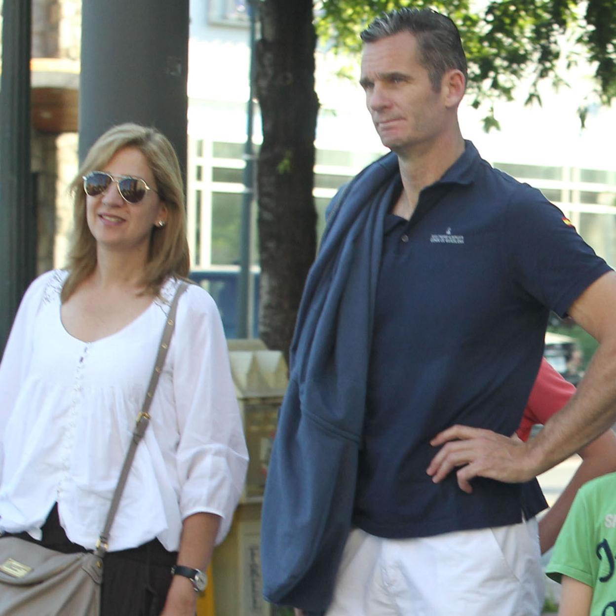 Iñaki Urdangarin y la infanta Cristina