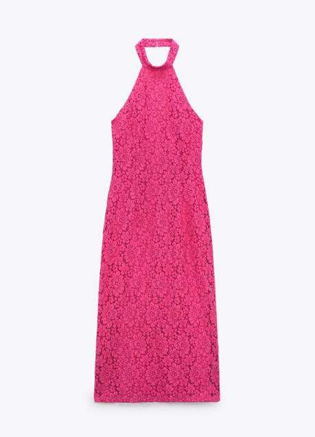 Imagen - El vestido de Zara tiene escote a la espalda.