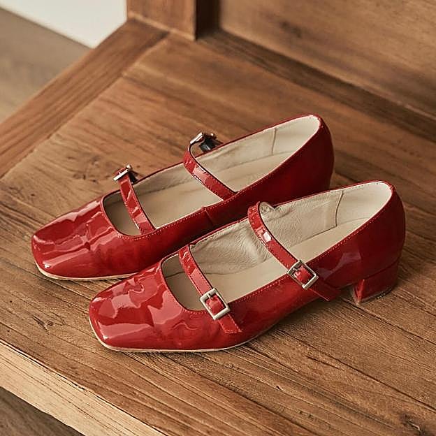 Imagen principal - Los zapatos tipo Mary Jane de Monpiel, La Redoute y & Other Stories.