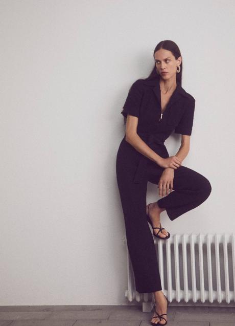 Imagen - Mono negro de tweed