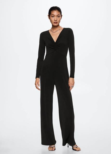 Imagen - Mono drapeado con manga larga de Mango