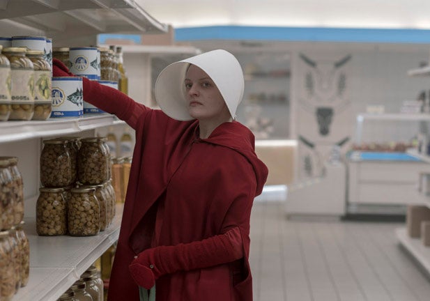 The Handmaid's Tale -- "Night" - Episode 301 -- June embarks on a bold mission with unexpected consequences. Emily and Nichole make a harrowing journey. The Waterfords reckon with Serena Joys choice to send Nichole away. , shown. (Photo by: Elly Dassas/Hulu)