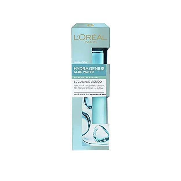 Crema ligera Hydra Genius de L'Oréal Paris.