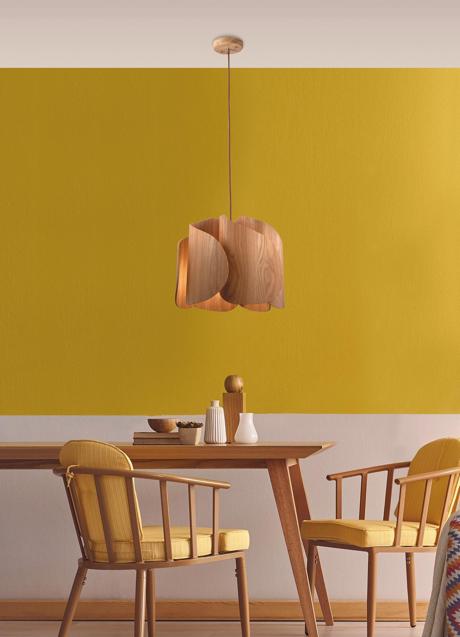 Imagen - La lámpara de madera que encaja en cualquier rincón.