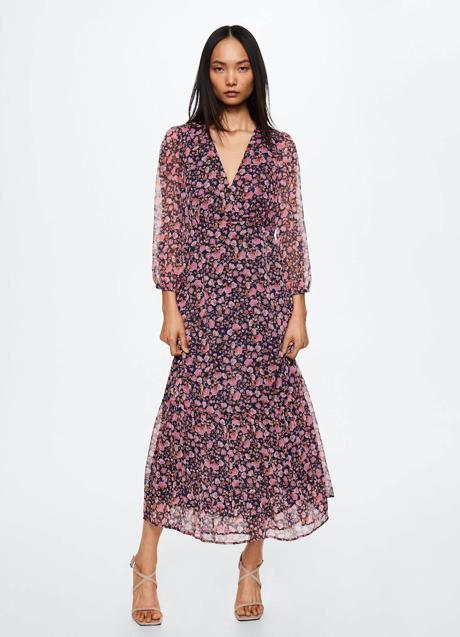 Imagen - Vestido midi vaporoso de Mango