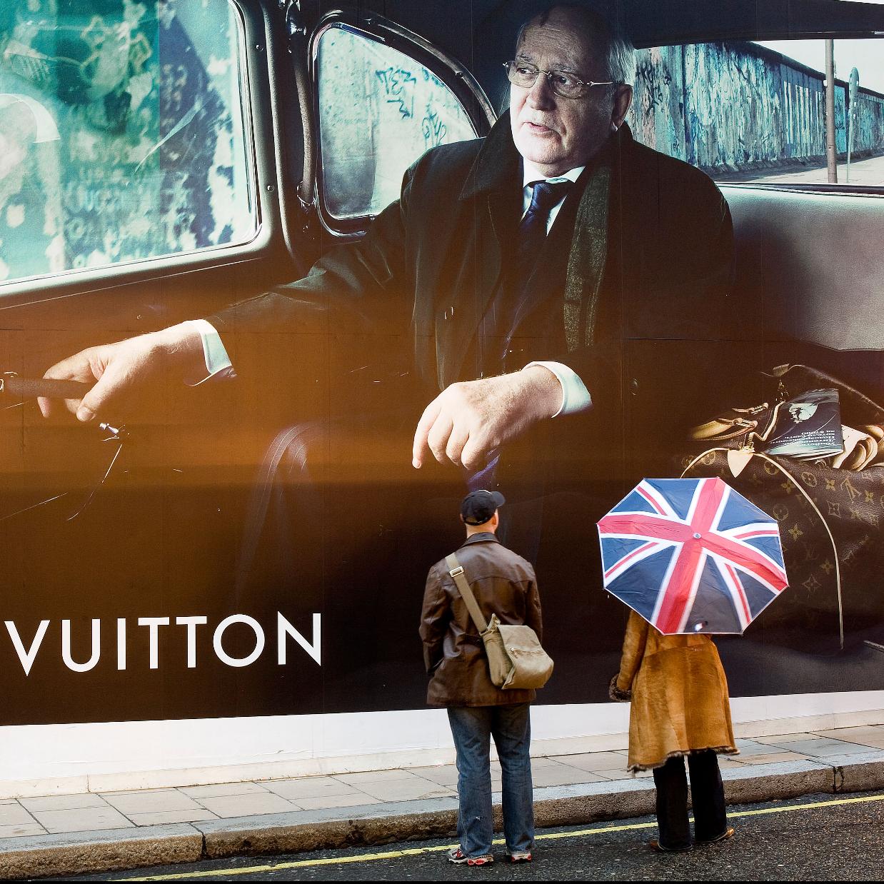 Mijail Gorbachov en la campaña de Louis Vuitton