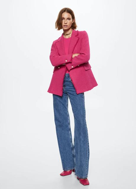 Imagen - Blazer de tweed de Mango, 69,99€.