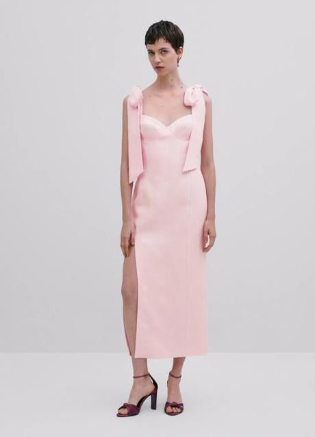 Imagen - Vestido rosa de Massimo Duti. 