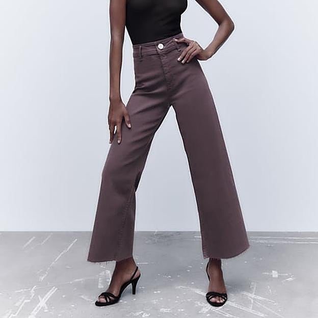 Imagen principal - Los pantalones Marine de Zara.