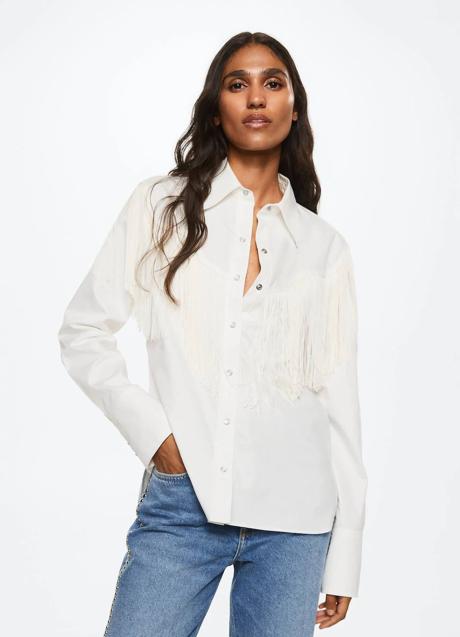 Imagen - Camisa con detalle de flecos
